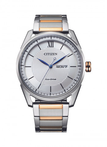 Men's Eco-Drive Stainless Steel Analog Watch AW0084-81A