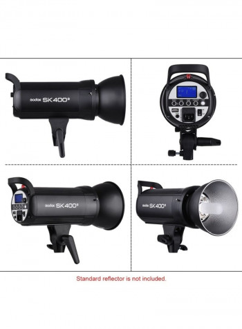Professional Compact Studio Flash Light Black