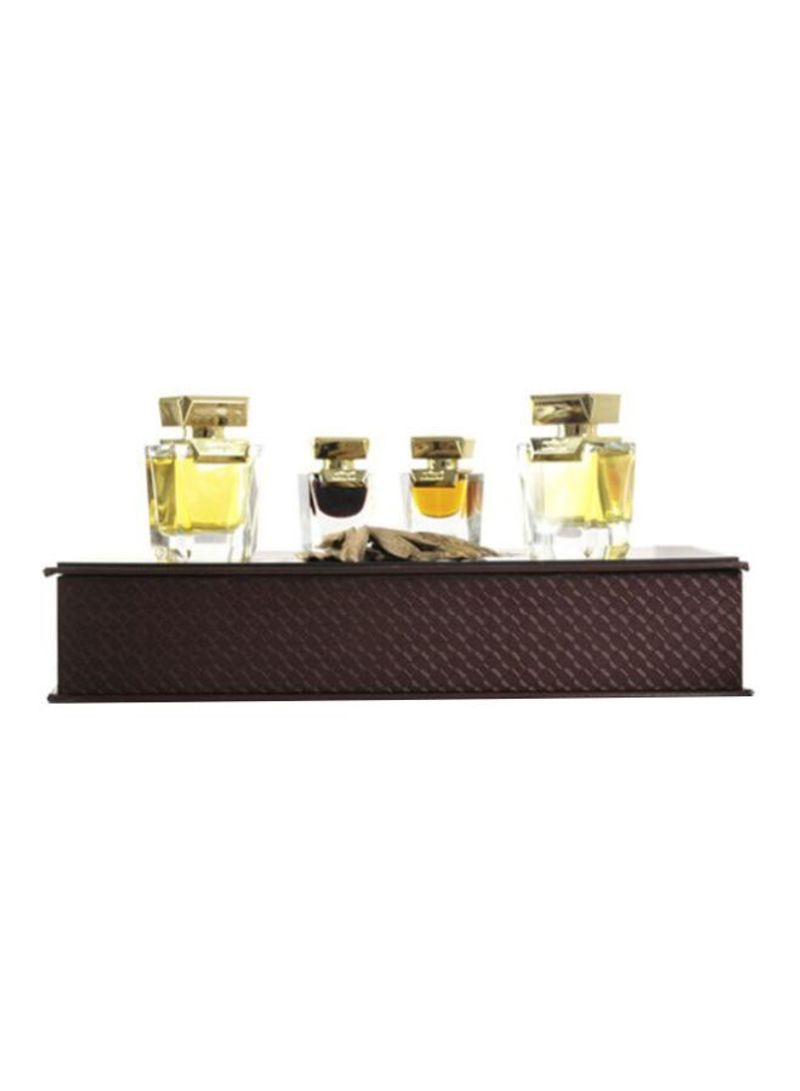 Dokhoon Collection Gift Set Concentrated Perfume 90 ml, Agar Wood Oil 15 ml, Incense 4 ml,  Oud 60ml