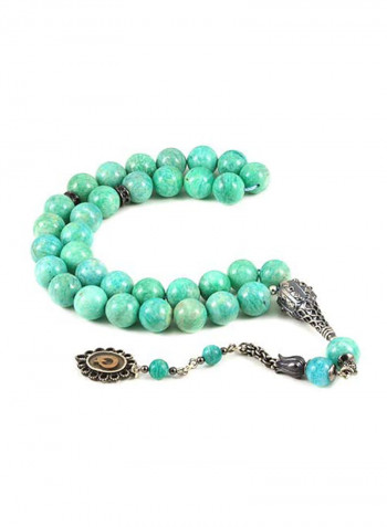 Islamic Prayer Beads Sebha Natural Amazonite