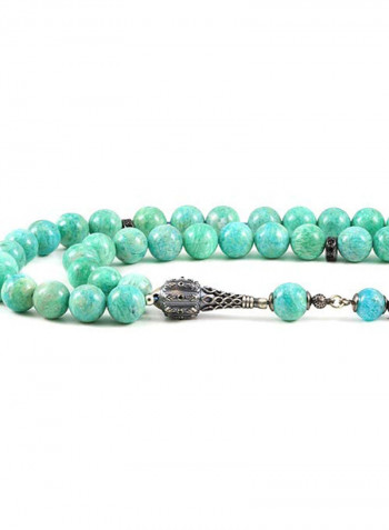 Islamic Prayer Beads Sebha Natural Amazonite