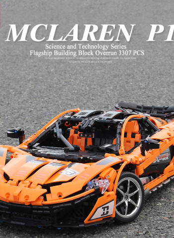 Porsche 911 GT3 RS 1/8 Sport Car Model Building Blocks Bricks Toy 62cm