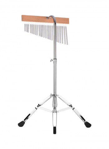 25-Bells Wind Chimes With Adjustable Mounting Stand And Stick
