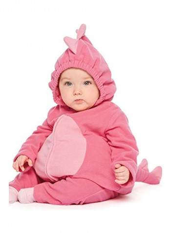 Baby Little Monster Costume Pink