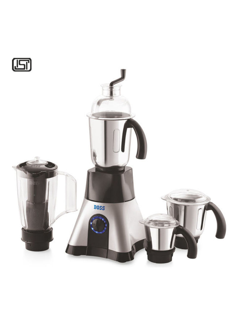 Cyclone Mixer Grinder with Jars B219-Black/Silver Glossy Black/Silver