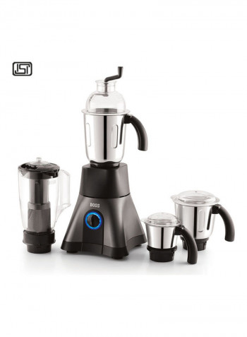 Cyclone Mixer Grinder with Jars B219-Black/Silver Matte Black/Silver