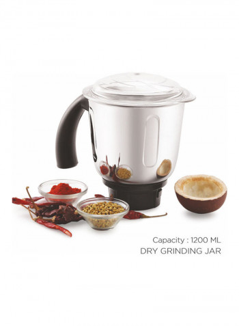 Cyclone Mixer Grinder with Jars B219-Black/Silver Matte Black/Silver