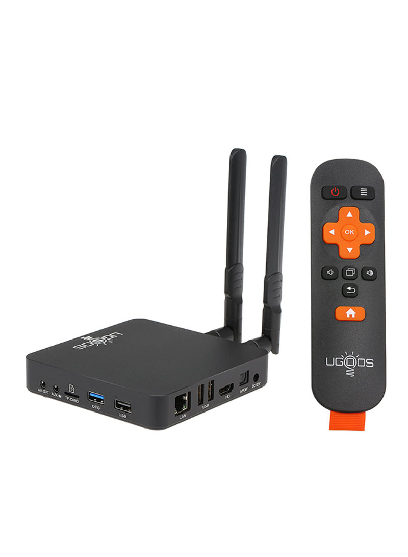 S922X AM6 Smart Android 9.0 TV Box UGOOS AM6 Black
