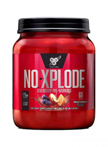 N.O.-XPLODE Pre Workout Dietary Supplement