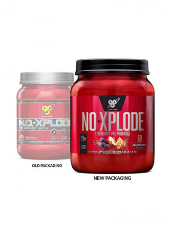 N.O.-XPLODE Pre Workout Dietary Supplement