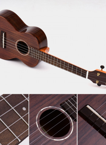 Professional Tenor Ukelele Wood Topboard