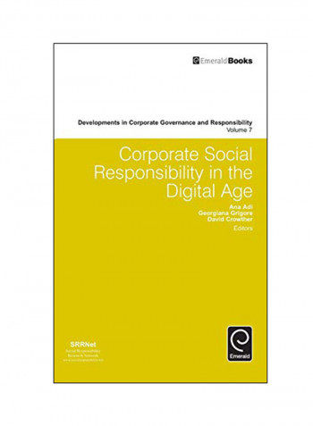 Corporate Social Responsibility In The Digital Age Hardcover