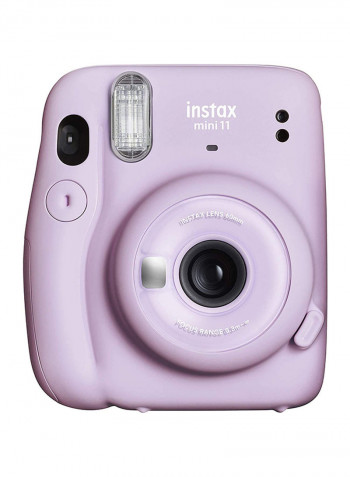 Fujifilm Instax Mini 11 Instant Camera With Transparent Case And Accessories Set