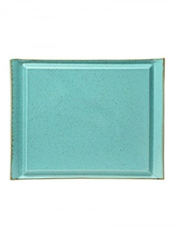 Porcelain Meat Platter Green