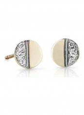 Mini Diamond Disc Stud