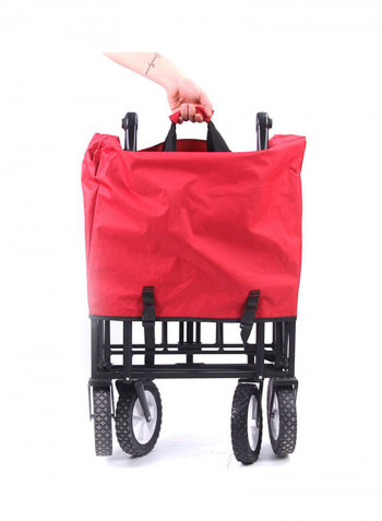Portable Folding Outdoor Camping Pull Cart 77.00 x 21.00 x 54.00cm