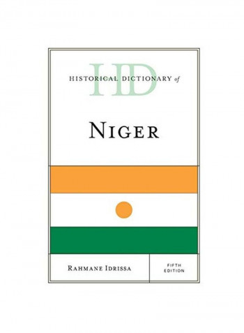 Historical Dictionary Of Niger Hardcover