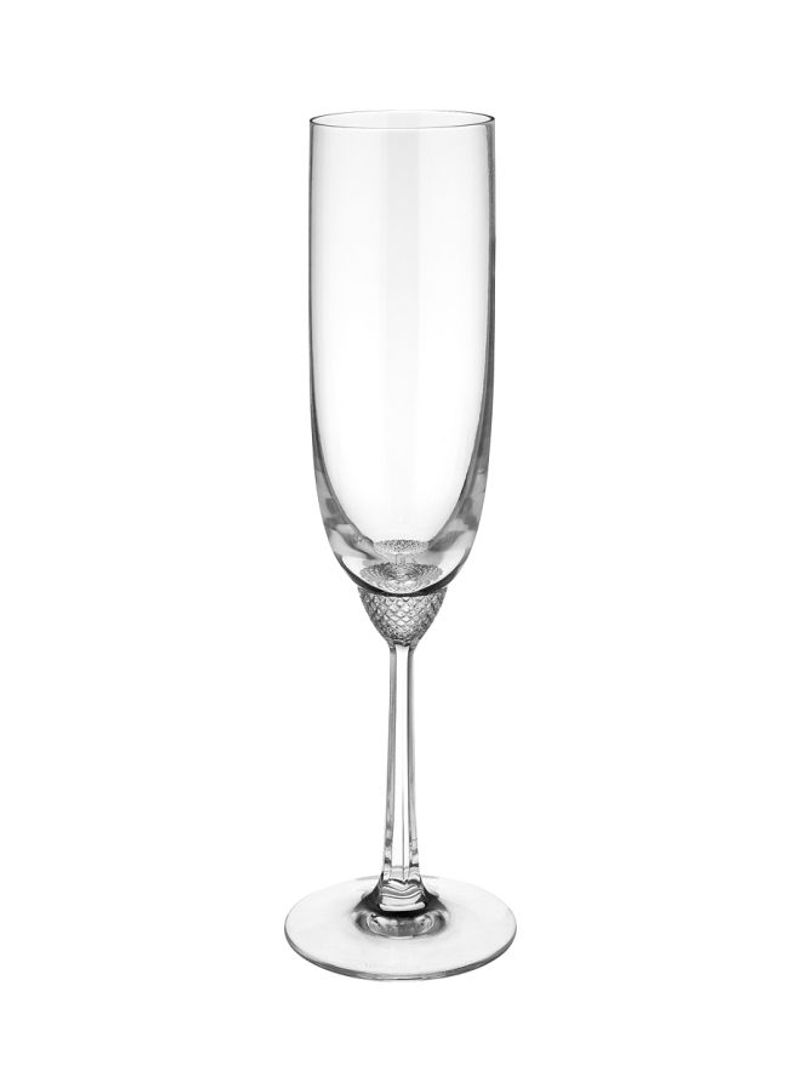 Octavie Flute Glass Clear
