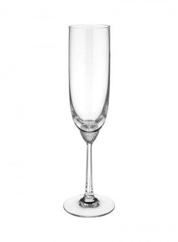 Octavie Flute Glass Clear