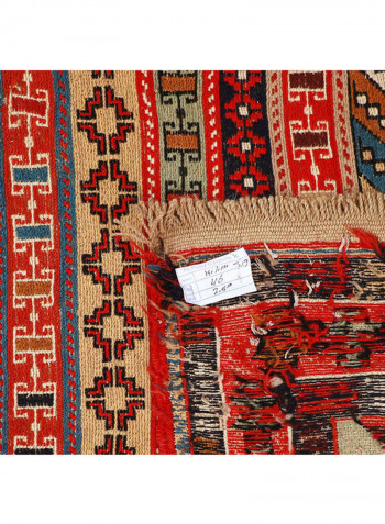 Al Fuad Beautiful Vegetable Dyed Afghan Kilim Rug Multicolour 121x182cm