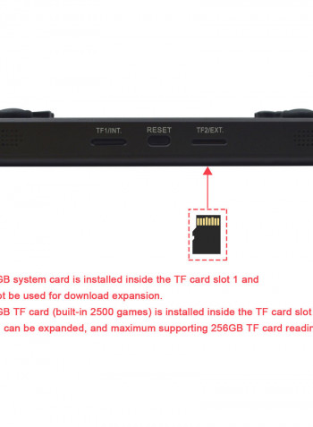 Built-in 2500 Handheld Game Console