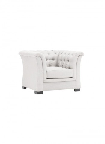 2-Seater Chester Hill Sectional Sofa White