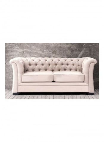 2-Seater Chester Hill Sectional Sofa White