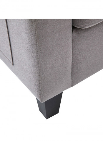 Cooper 2-Seater Sofa Grey 88.5x137cm