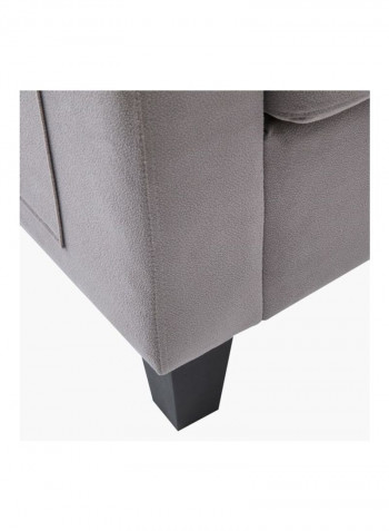 Cooper 2-Seater Sofa Grey 88.5x137cm