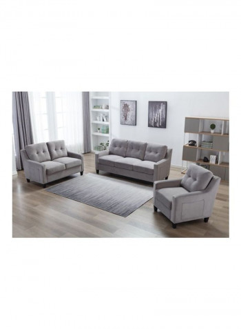 Cooper 2-Seater Sofa Grey 88.5x137cm