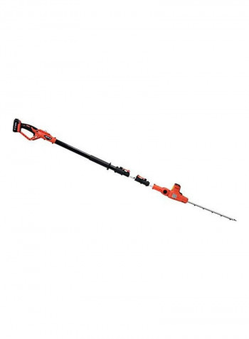 Cordless Hedge Trimmer Silver/Black/Red