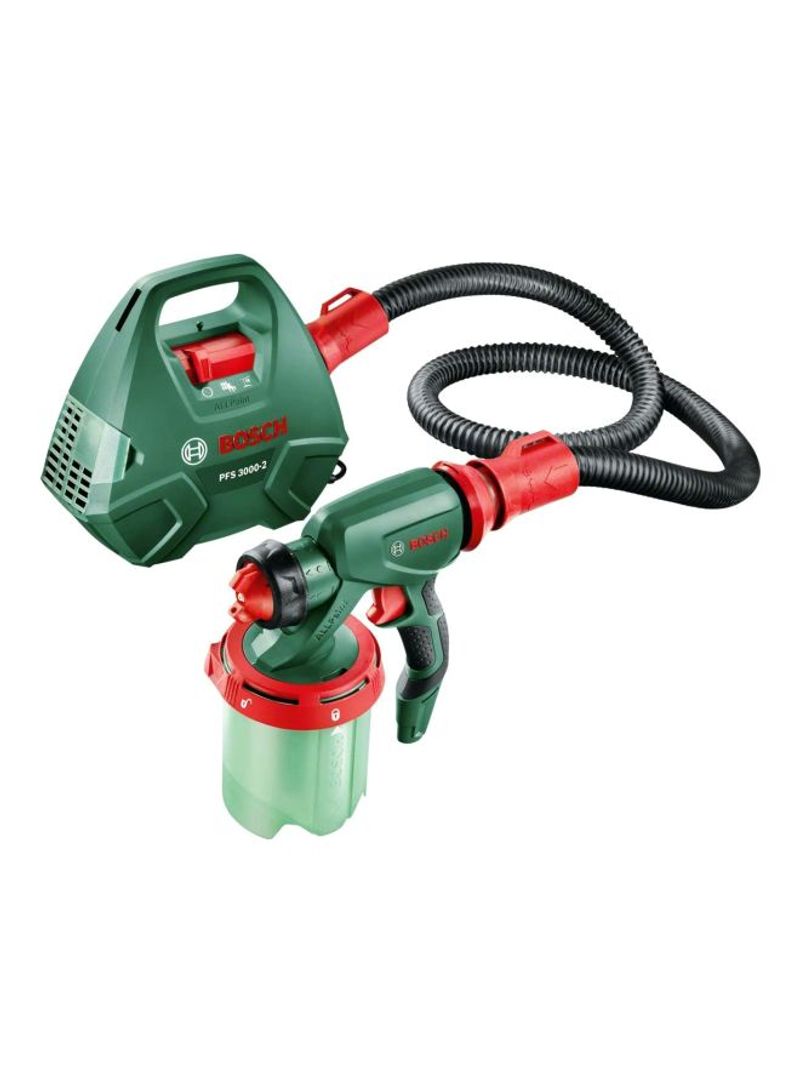 Spray Paint System Green/Red/Black