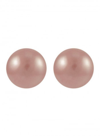 18 Karat Gold Pearl Earrings