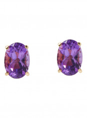 18 Karat Gold Amethyst Oval Earrings reviews 18 Karat Gold Amethyst Oval Earrings