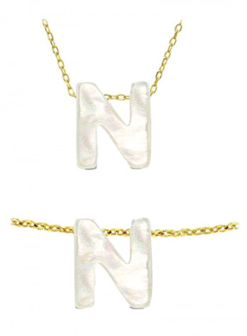 18 Karat Gold N Pearl Jewellery Set
