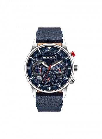 Men's Police Patriot Watch With Pen And Cufflink