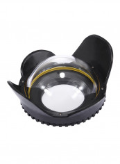 Underwater Fish Eye Lens Black