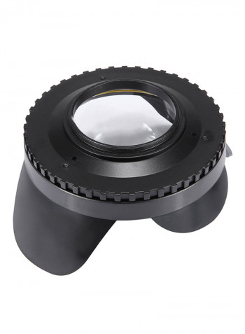 Underwater Fish Eye Lens Black