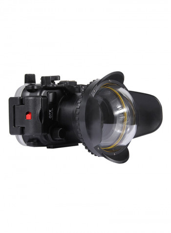 Underwater Fish Eye Lens Black