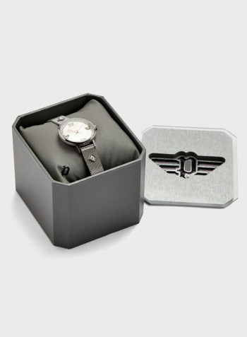 Women's Stainless-Steel Analog Wrist Watch P 16031MS-04MM