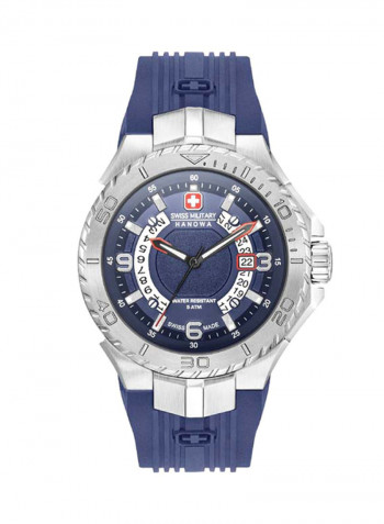 Men's Silicone Analog Wrist Watch W S6-4327.04.003