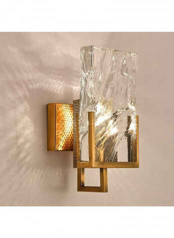 Crystal LED Wall Lamp Yellow