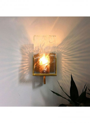 Crystal LED Wall Lamp Yellow