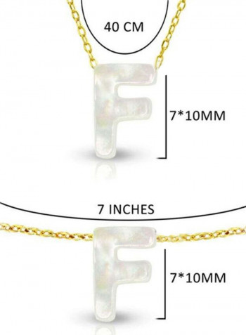 18 Karat Gold F Pearl Jewellery Set