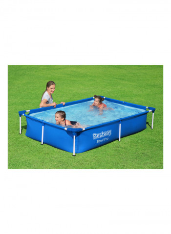 Steel Pro Frame Swimming Pool 221x150x43cm