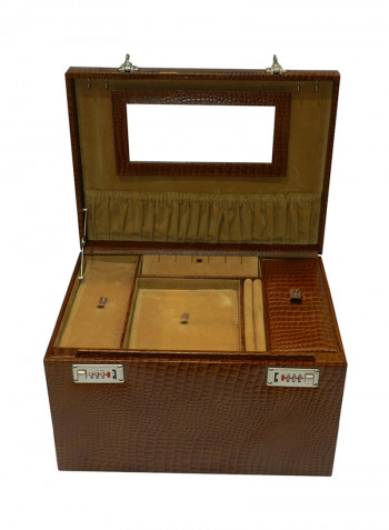 Genuine Leather Designer Jewellery Box