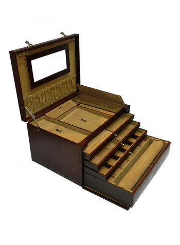 Genuine Leather Designer Jewellery Box