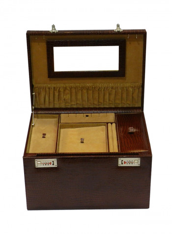 Genuine Leather Designer Jewellery Box