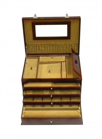 Genuine Leather Designer Jewellery Box