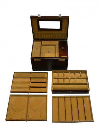 Genuine Leather Designer Jewellery Box
